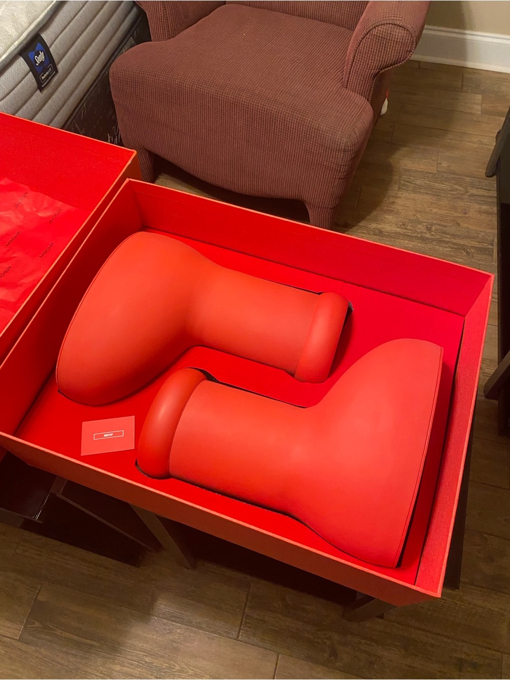 MSCHF Big Red Boot Astro Boy